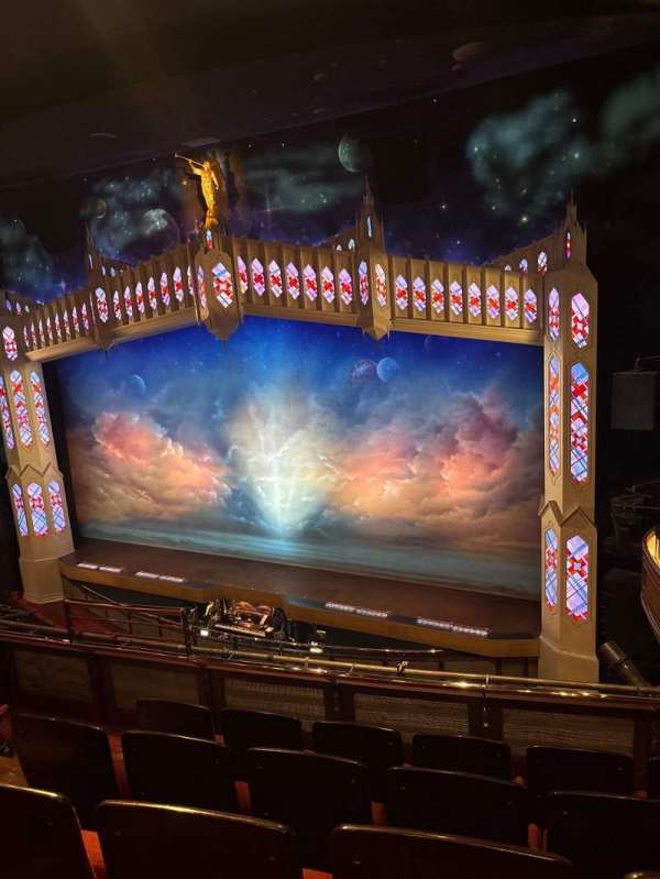 Prince of Wales Theatre, section: Circle, row: E, seat: 10