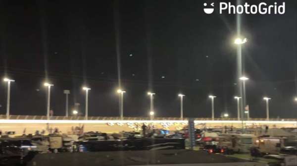 Daytona International Speedway, section: Yellow, row: 2, seat: 117