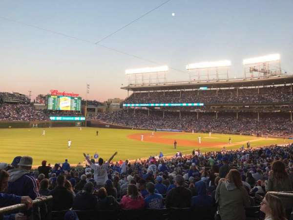 Wrigley Field, section: 205, row: 4, seat: 3