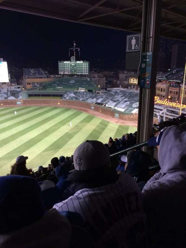 Wrigley Field, section: 426R, row: 4, seat: 11