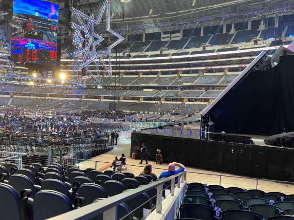 AT&T Stadium, section: 103, row: 9, seat: 10
