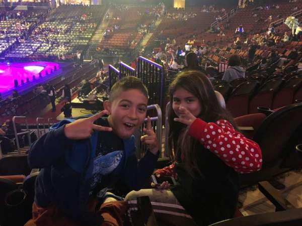 Prudential Center, section: 22, row: 12, seat: 13