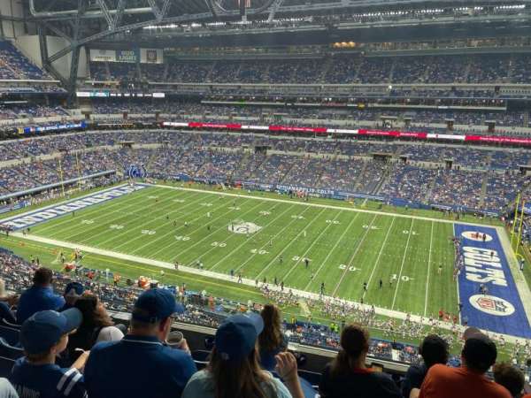 Lucas Oil Stadium, section: 510, row: 5, seat: 4