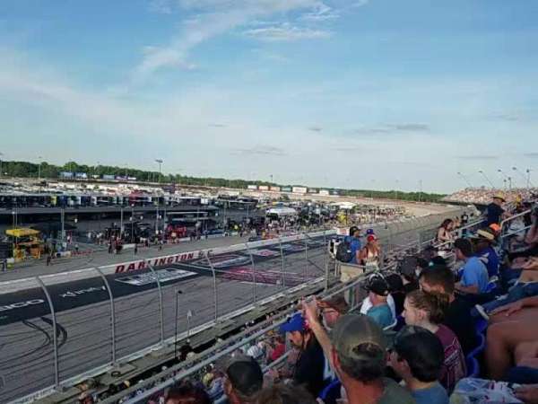 Darlington Raceway, section: Tyler Tower P, row: 3, seat: 20