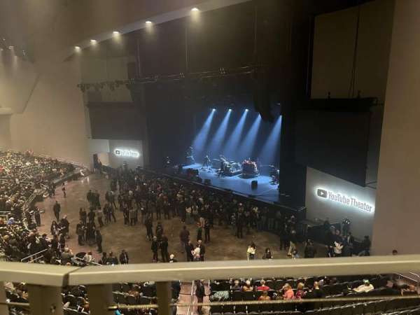 YouTube Theater, section: 206, row: A, seat: 14