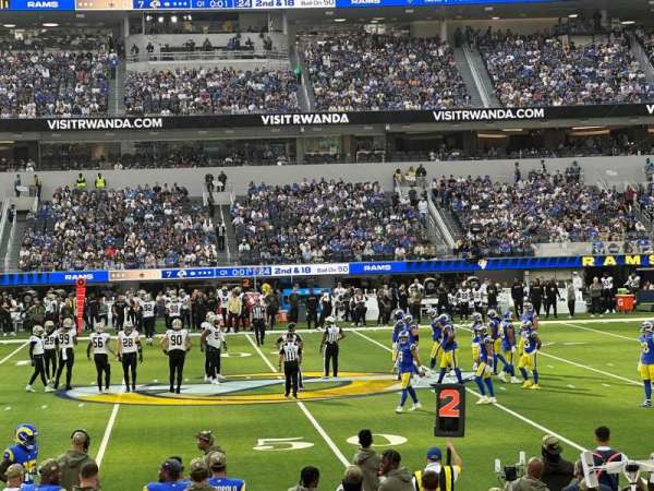 SoFi Stadium, section: VIP111, row: 6, seat: 5