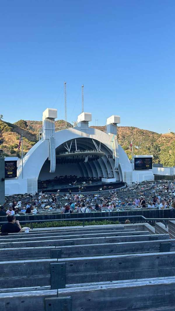 Hollywood Bowl, section: K2, row: 9, seat: 107