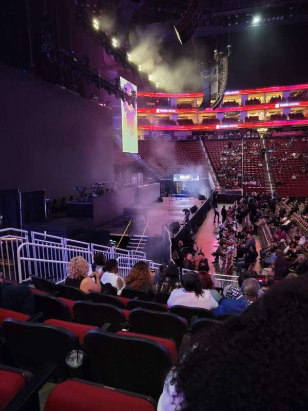 Toyota Center, section: 123, row: 12, seat: 1