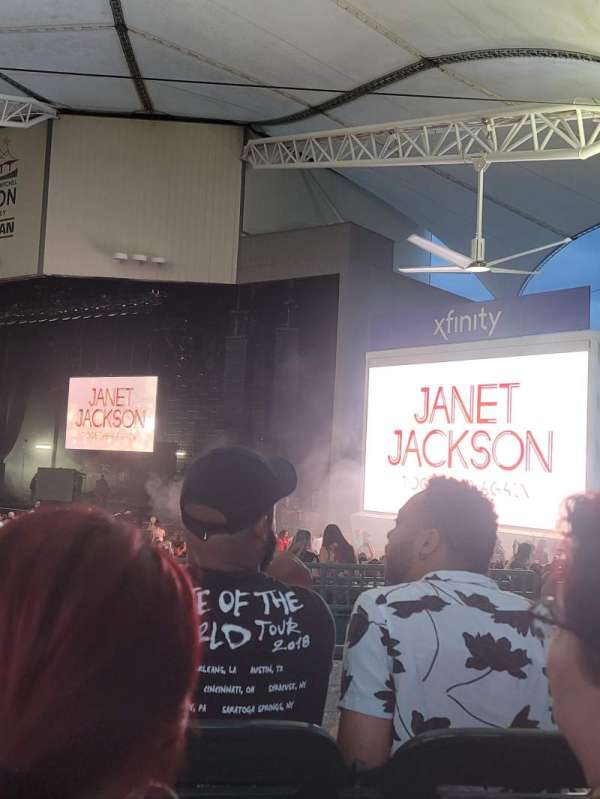 Cynthia Woods Mitchell Pavilion, section: 110, row: C, seat: 9