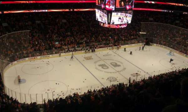 Xfinity Mobile Arena, section: 210A, row: 13, seat: 1