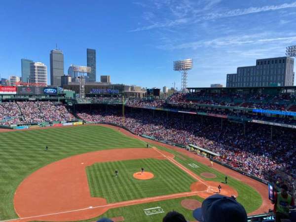Fenway Park, section: Pavilion Box 8, row: D, seat: 9