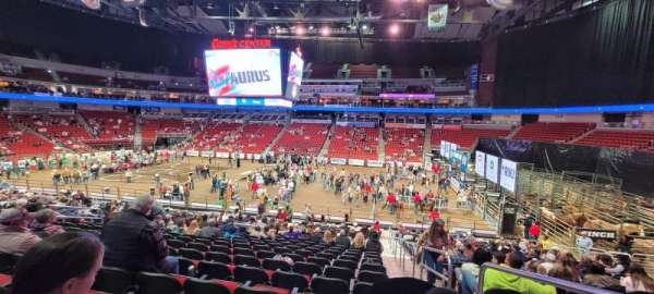 Casey's Center, section: 103, row: V, seat: 1