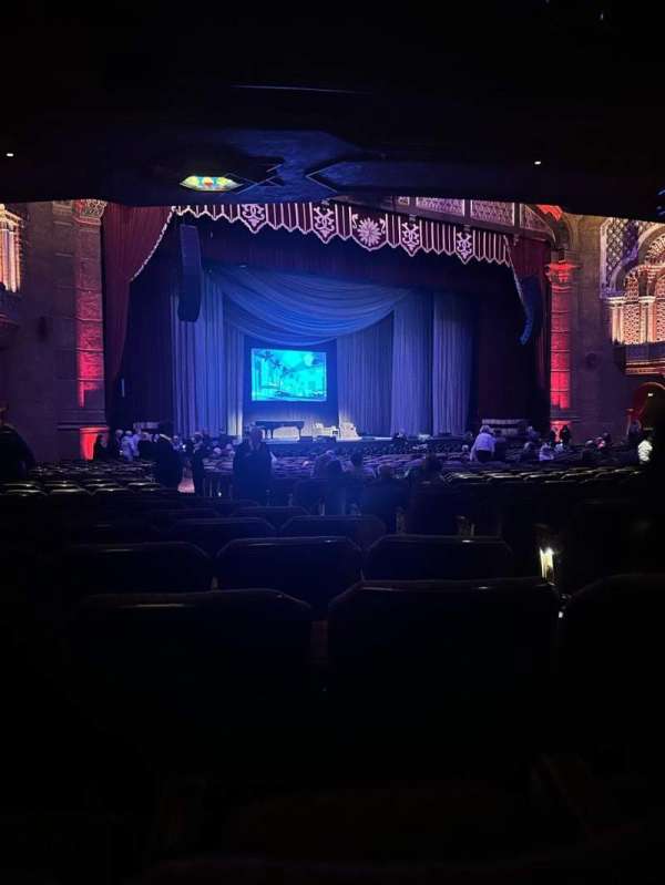 Fox Theatre, Atlanta, section: Orchestra L, row: BB, seat: 5