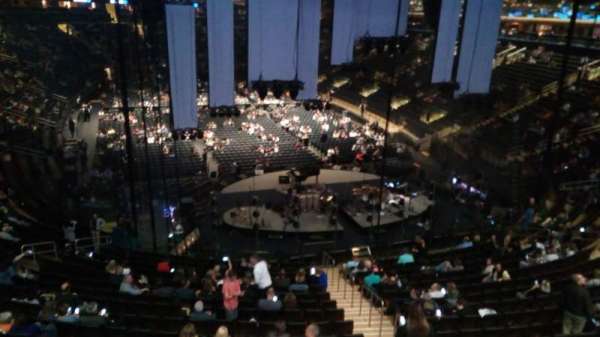 Madison Square Garden, section: 217, row: 1, seat: 1