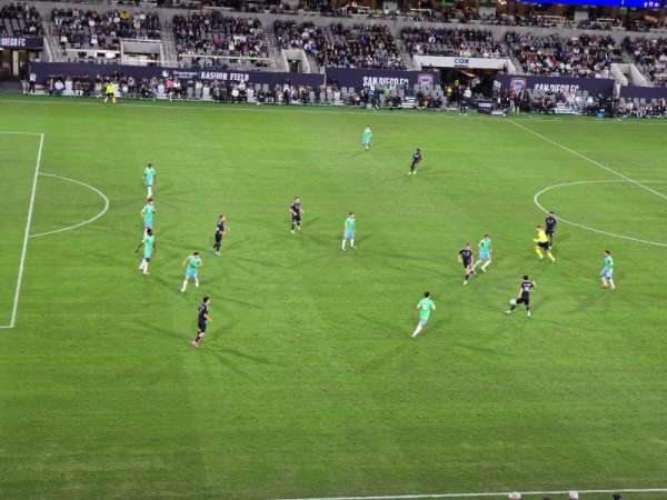 Snapdragon Stadium, section: 210, row: 1, seat: 1