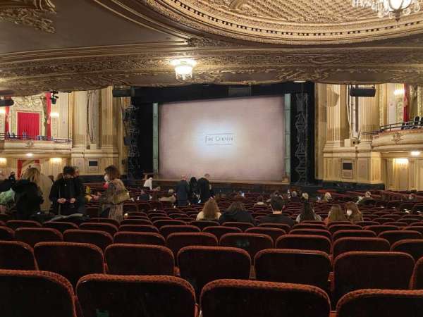 Citizens Bank Opera House, section: Orchestra RC, row: U, seat: 20