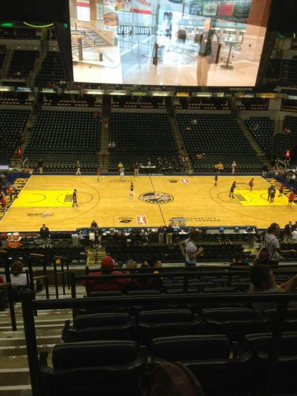 Gainbridge Fieldhouse, section: 106, row: 10, seat: 12