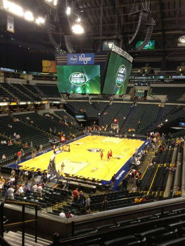 Gainbridge Fieldhouse, section: 8, row: 27, seat: 16