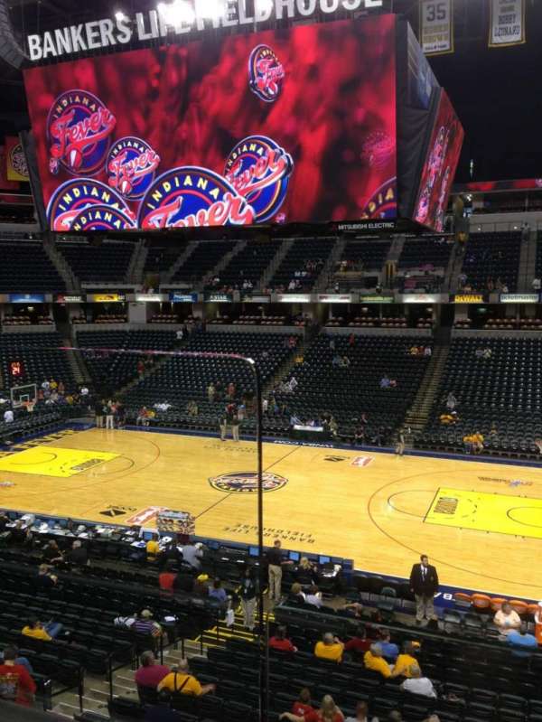 Gainbridge Fieldhouse, section: 104, row: 1, seat: 8