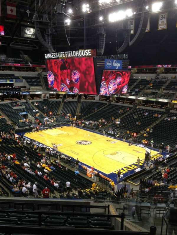 Gainbridge Fieldhouse, section: 102, row: 11, seat: 9