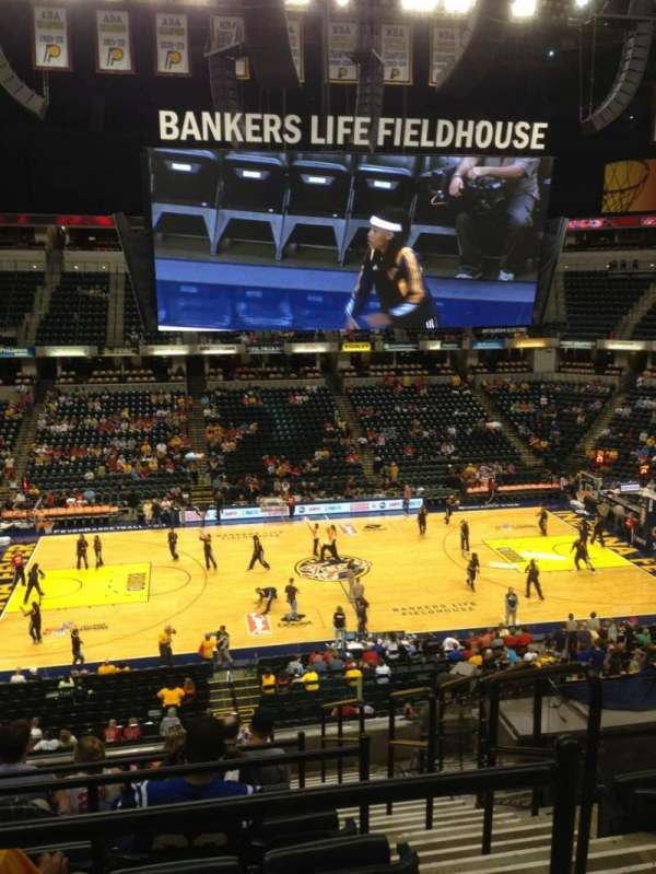 Gainbridge Fieldhouse, section: 117, row: 10, seat: 2