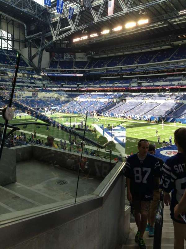 Lucas Oil Stadium, section: 208, row: 5, seat: 1