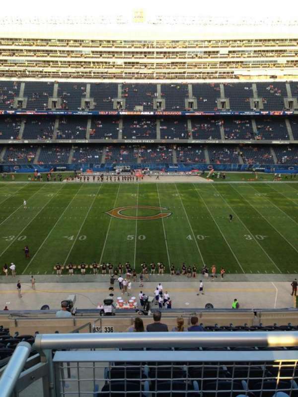 Soldier Field, section: 336, row: 13, seat: 2