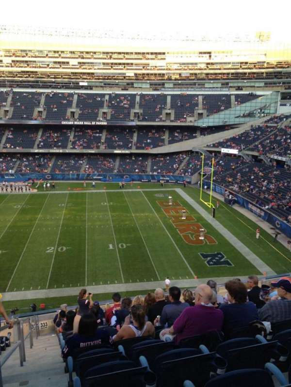 Soldier Field, section: 333, row: 14, seat: 2