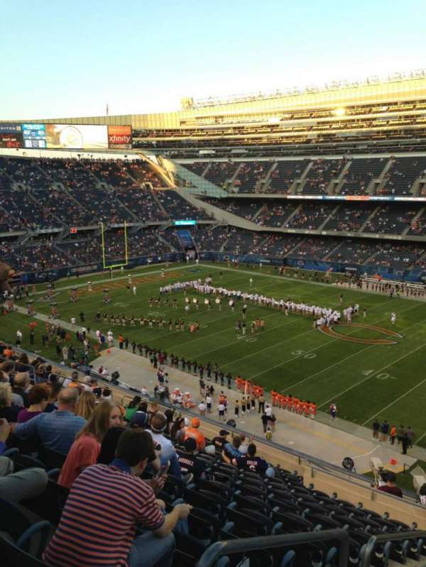Soldier Field, section: 333, row: 15, seat: 3