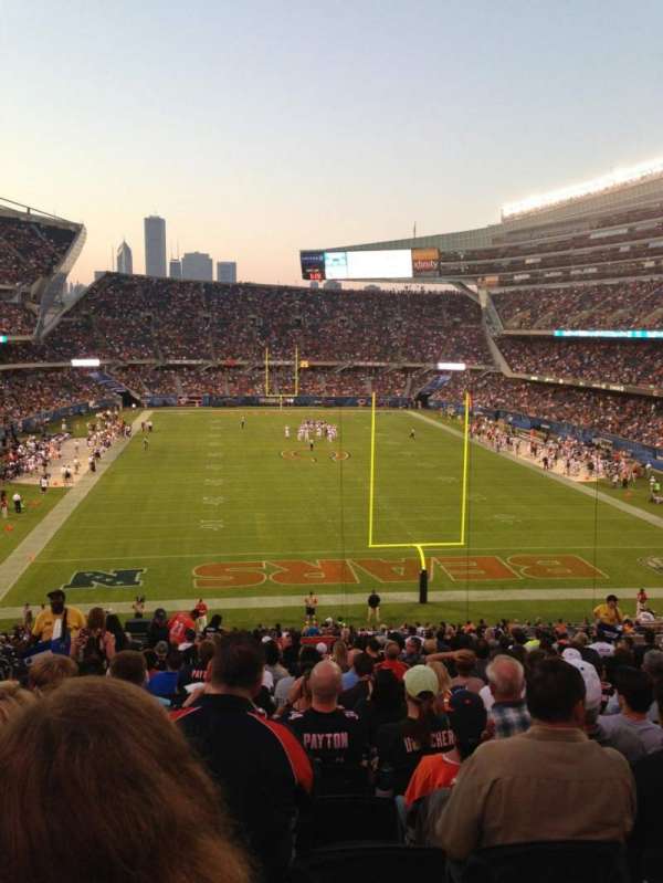 Soldier Field, section: 223, row: 22, seat: 4