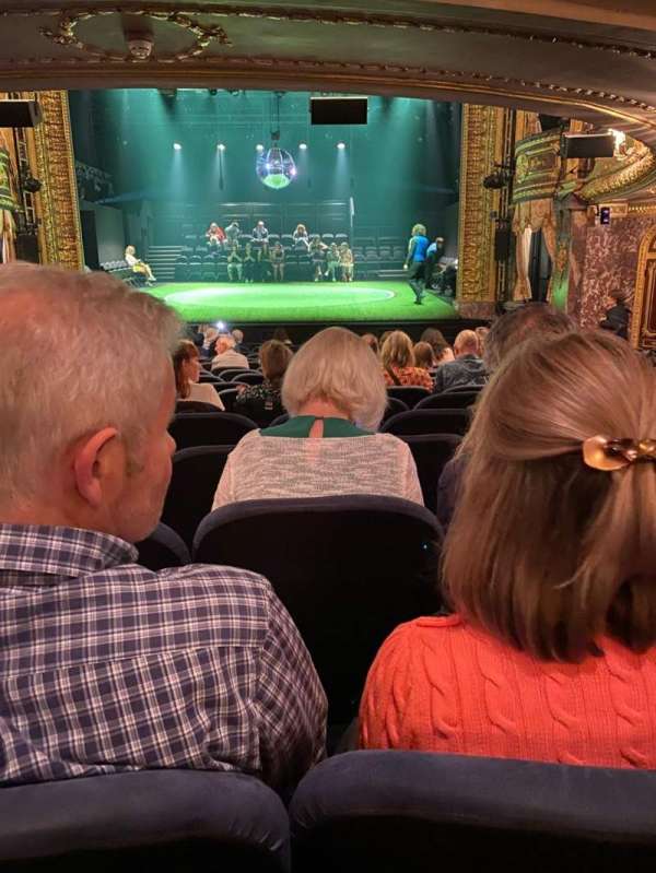 Theatre Royal Haymarket, section: Stalls, row: V, seat: 7