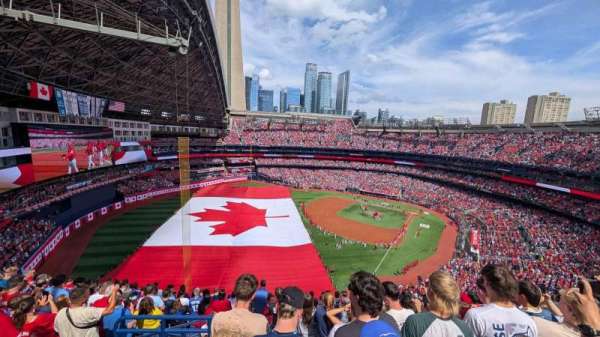 Rogers Centre, section: 538, row: 12, seat: 18