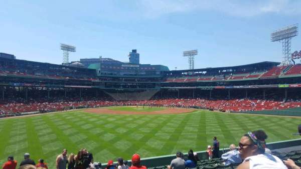 Fenway Park, section: Bleacher 36, row: 14, seat: 19
