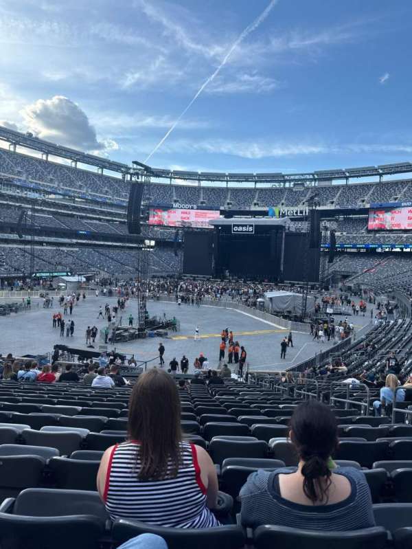 MetLife Stadium, section: 123, row: 29, seat: 6