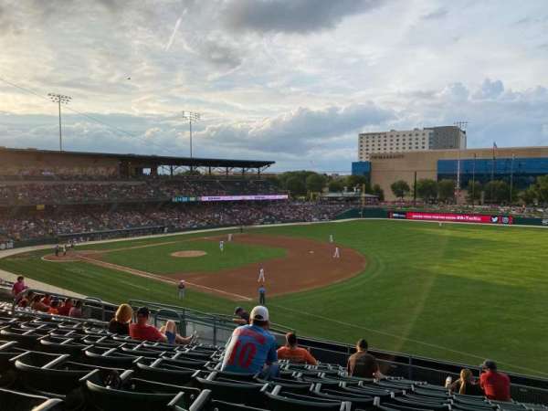 Victory Field, section: 218, row: N, seat: 12