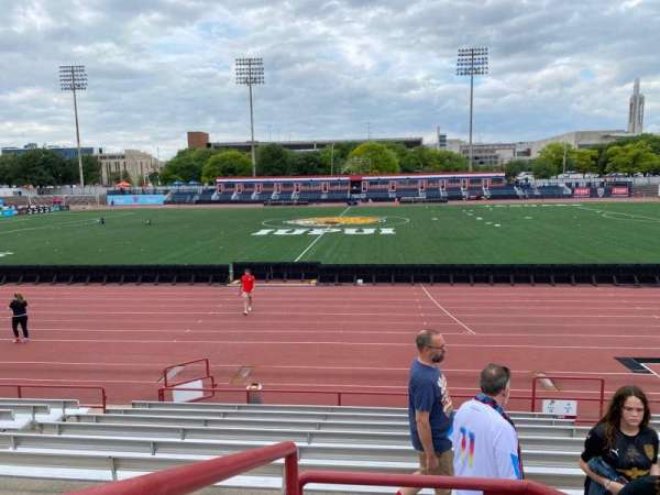 Michael Carroll Stadium, section: 110, row: D, seat: 2