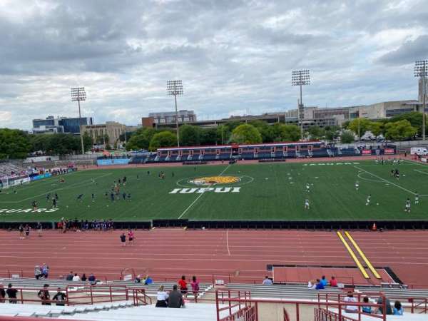 Michael Carroll Stadium, section: 210, row: V, seat: 13