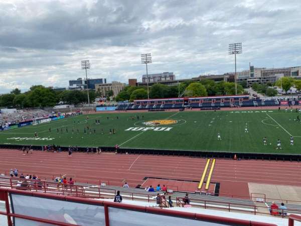 Michael Carroll Stadium, section: 209, row: W, seat: 18