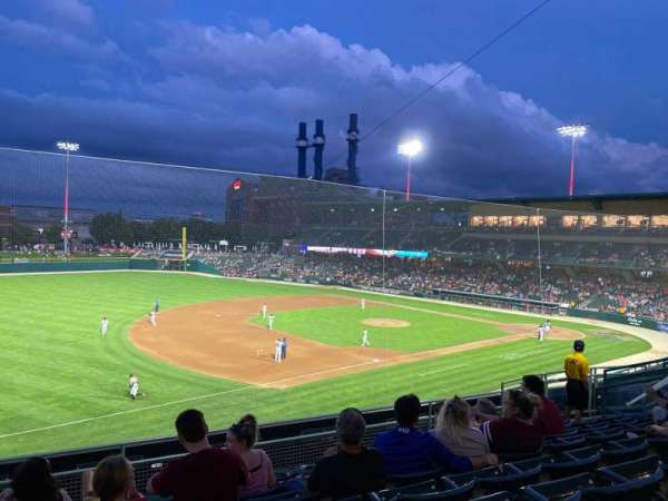 Victory Field, section: 203, row: H, seat: 11
