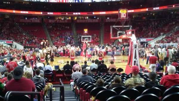 Lenovo Center, section: 127, row: E, seat: 9