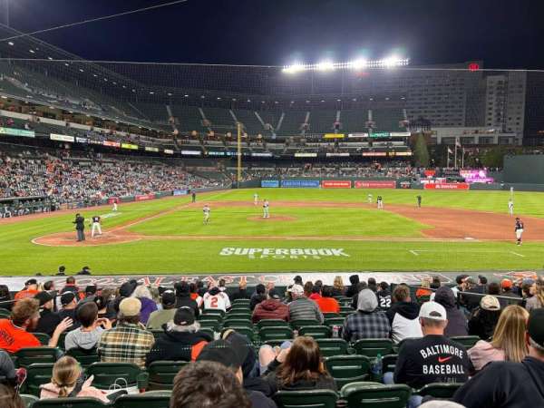Oriole Park at Camden Yards, section: 24, row: 14, seat: 7 & 8