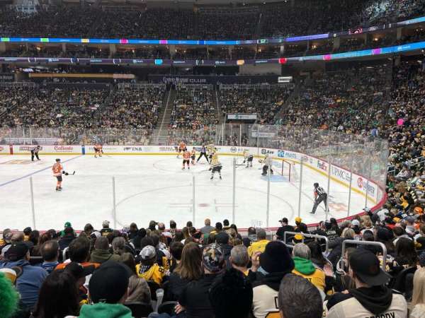 PPG Paints Arena, section: 122, row: M, seat: 3 & 4