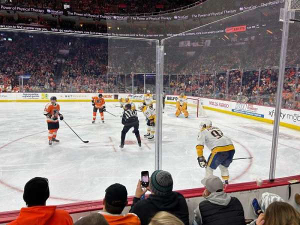 Xfinity Mobile Arena, section: 115, row: 4, seat: 7 & 8