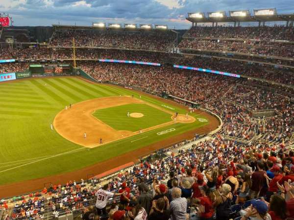 Nationals Park, section: 405, row: A, seat: 11 & 12