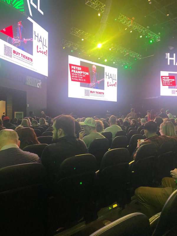 The HALL at Live!, section: 103, row: L, seat: 16