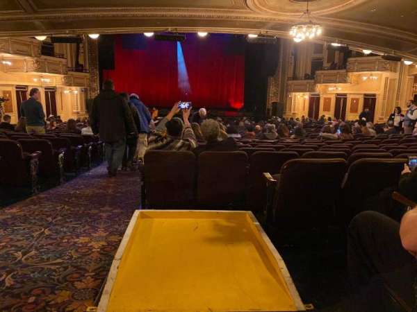 Hippodrome Theatre, section: Center Orchestra, row: BB, seat: 101