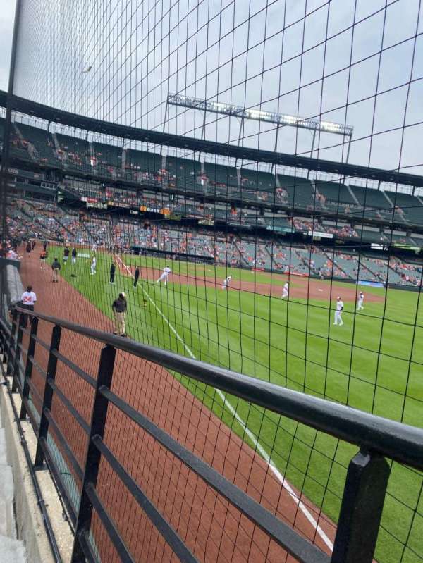 Oriole Park at Camden Yards, section: 6, row: 14, seat: 1