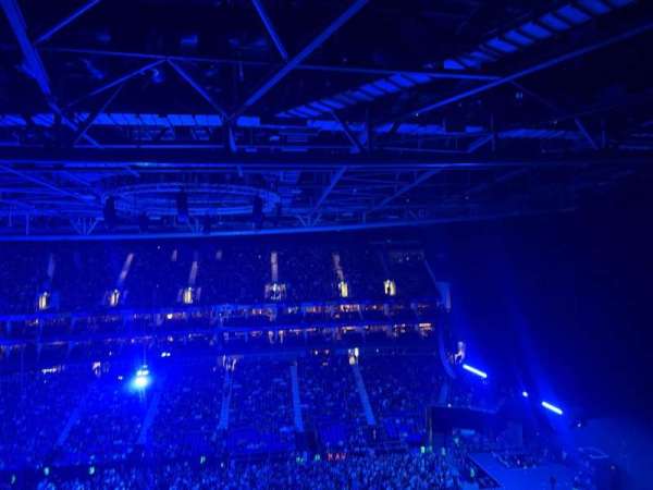 The O2, London, section: 420, row: J, seat: 929