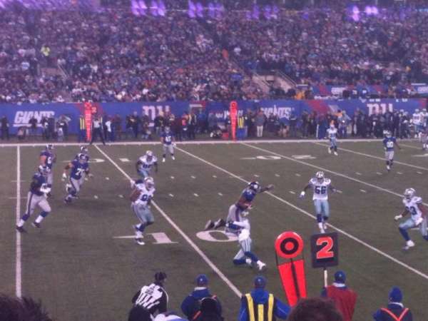 Metlife Stadium, section: 117, row: 9, seat: 3