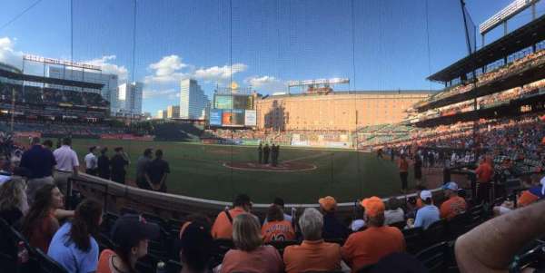 Oriole Park at Camden Yards, section: 40, row: 6, seat: 7
